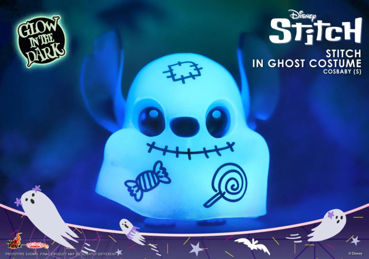 HOTCOSB1117 Lilo & Stitch - Stitch (Halloween Ghost) Cosbaby - Hot Toys - Titan Pop Culture