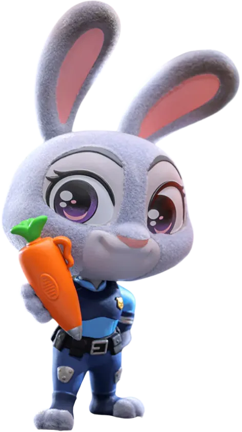 HOTCOSB1118 Zootopia - Judy Hopps (Velvet Hair Version) Cosbaby - Hot Toys - Titan Pop Culture