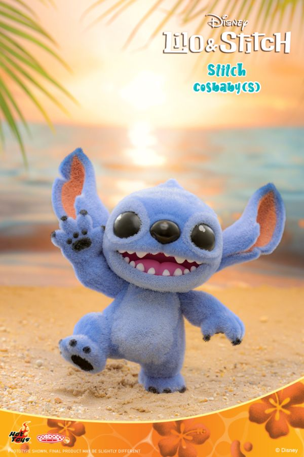 Lilo y Stitch (2025) - Stitch con pelo de terciopelo, Cosbaby de pie
