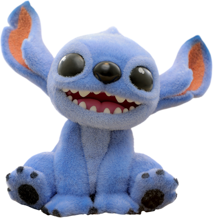 Lilo y Stitch (2025) - Stitch sentado en un Cosbaby