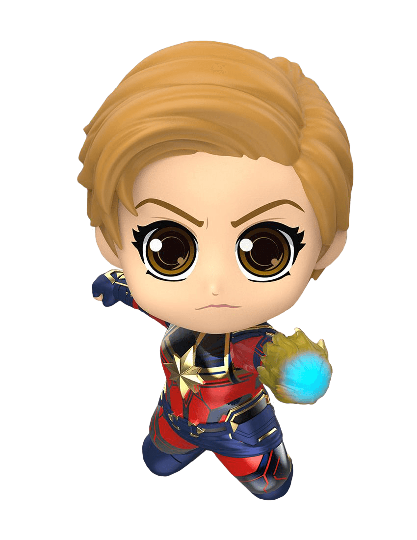 HOTCOSB663 Avengers 4: Endgame - Captain Marvel Battling Cosbaby - Hot Toys - Titan Pop Culture