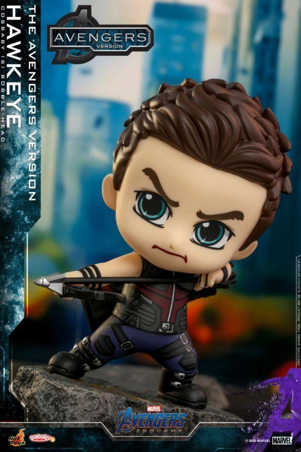 HOTCOSB785 Avengers 4: Endgame - Hawkeye The Avengers Version Cosbaby - Hot Toys - Titan Pop Culture