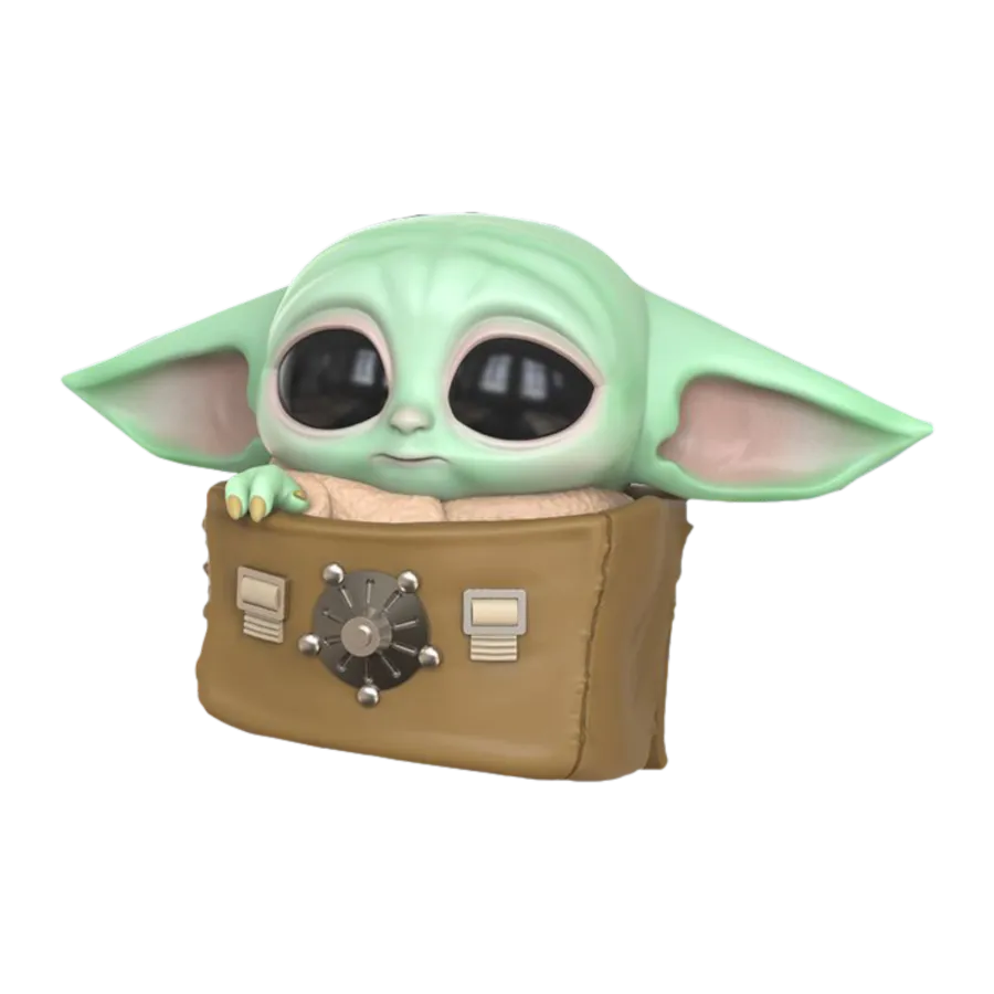 HOTCOSB841 Star Wars: The Mandalorian - Child with Bag Cosbaby - Hot Toys - Titan Pop Culture