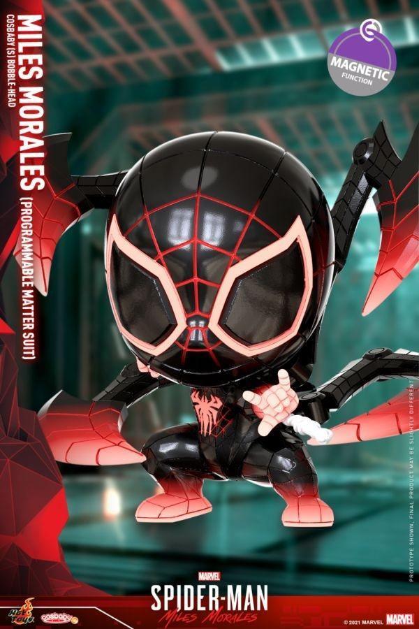HOTCOSB862 Marvel's Spider-Man: Miles Morales - Miles Programmable Matter Suit Cosbaby - Hot Toys - Titan Pop Culture