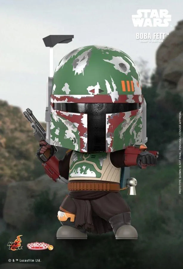 HOTCOSB863 Star Wars: The Mandalorian - Boba Fett Cosbaby - Hot Toys - Titan Pop Culture