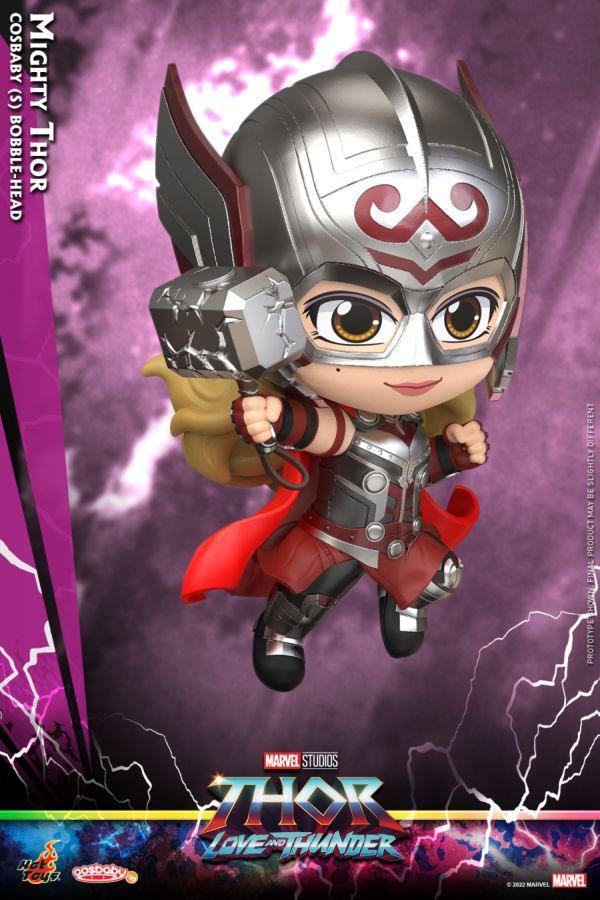 HOTCOSB953 Thor 4: Love and Thunder - Mighty Thor Cosbaby - Hot Toys - Titan Pop Culture