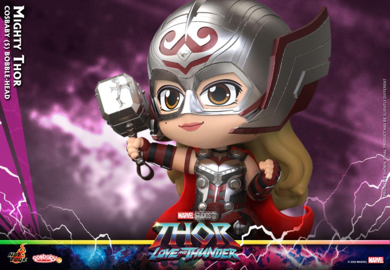 HOTCOSB953 Thor 4: Love and Thunder - Mighty Thor Cosbaby - Hot Toys - Titan Pop Culture