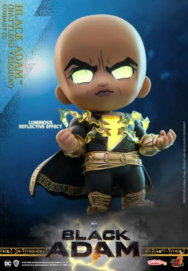 HOTCOSB991 Black Adam (2022) - Black Adam UV Effect Cosbaby - Hot Toys - Titan Pop Culture