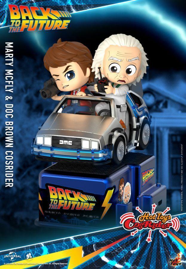 HOTCSRD020 Back to the Future - Marty McFly & Doc Brown Cosrider - Hot Toys - Titan Pop Culture