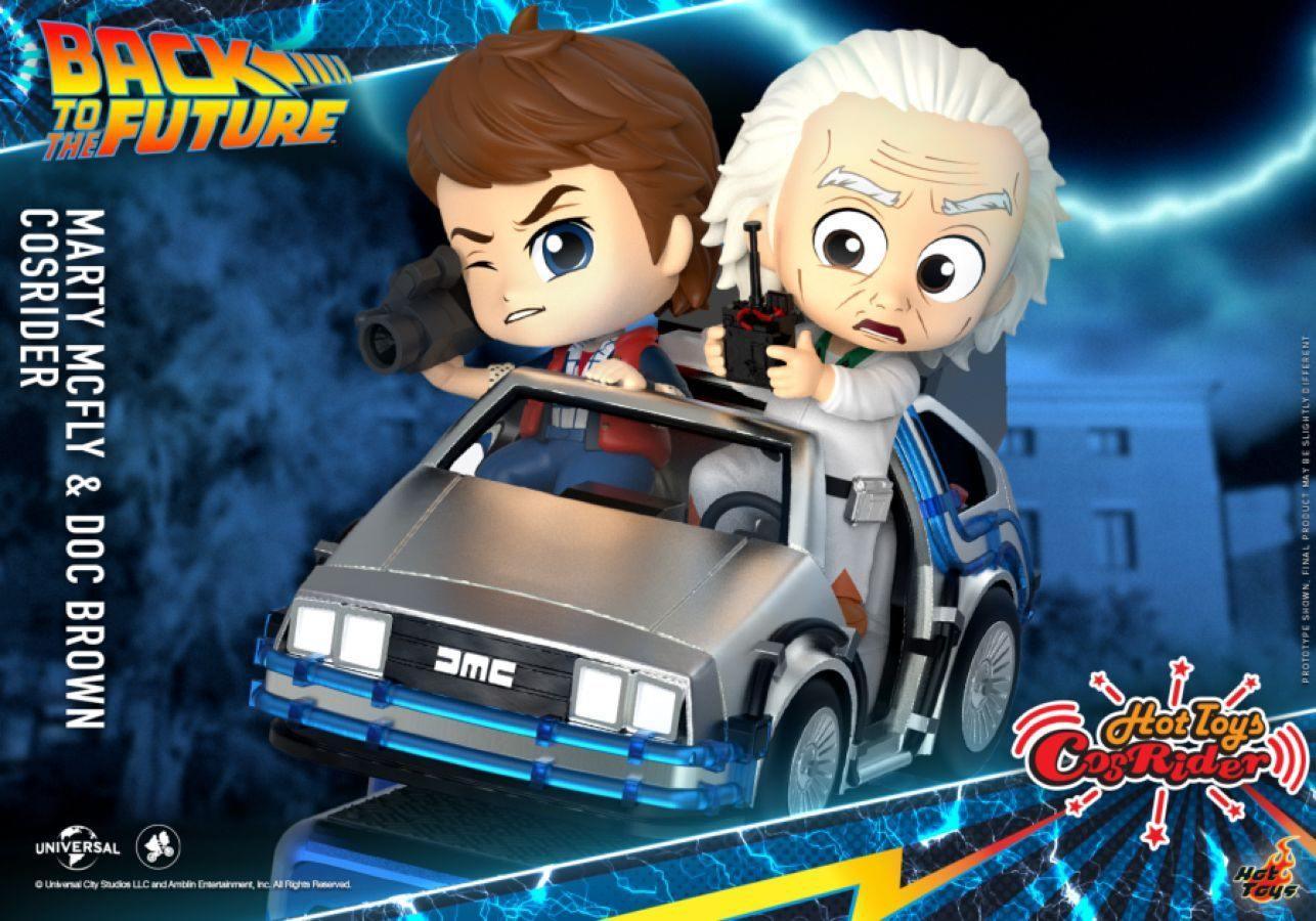 HOTCSRD020 Back to the Future - Marty McFly & Doc Brown Cosrider - Hot Toys - Titan Pop Culture