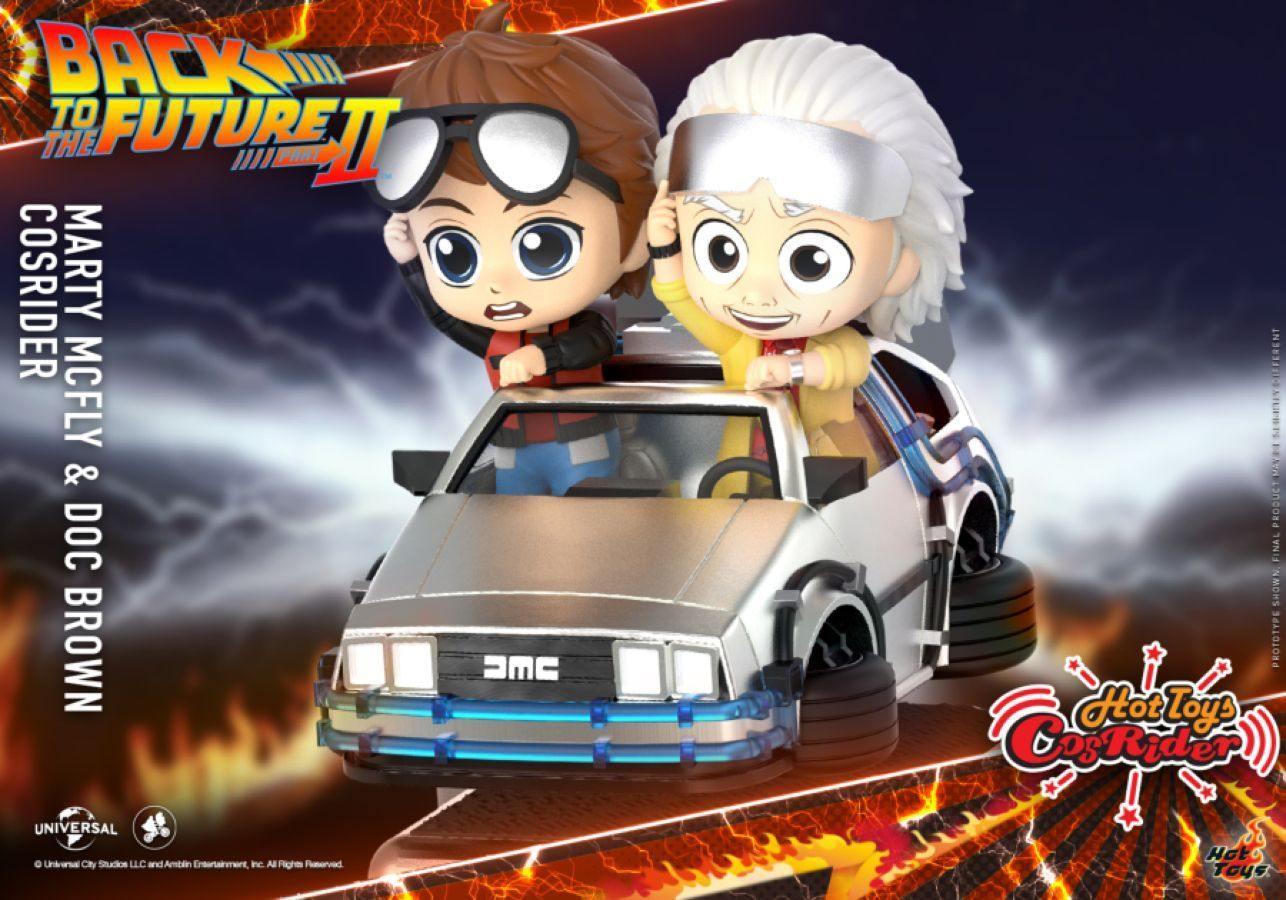 HOTCSRD021 Back to the Future Part II - Marty McFly & Doc Brown Cosrider - Hot Toys - Titan Pop Culture