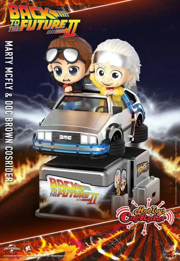 HOTCSRD021 Back to the Future Part II - Marty McFly & Doc Brown Cosrider - Hot Toys - Titan Pop Culture