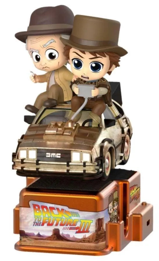 HOTCSRD022 Back to the Future Part III - Marty McFly & Doc Brown Cosrider - Hot Toys - Titan Pop Culture