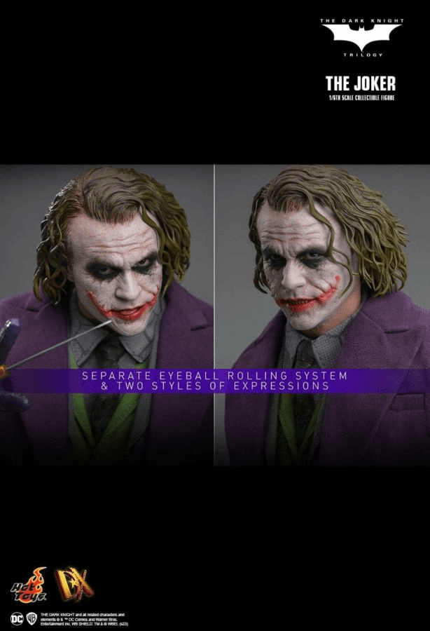 HOTDX32 The Dark Knight Trilogy - Joker 1:6 Scale Collectable Action Figure - Hot Toys - Titan Pop Culture