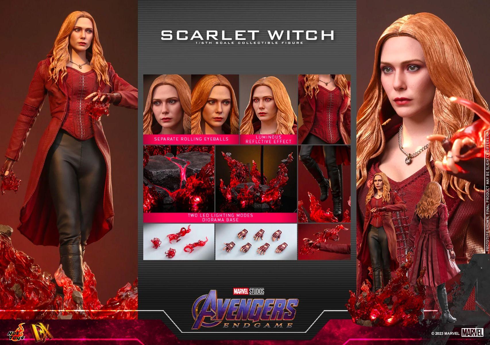 HOTDX35 Avengers 4: Endgame - Scarlet Witch 1:6 Scale Collectable Figure - Hot Toys - Titan Pop Culture