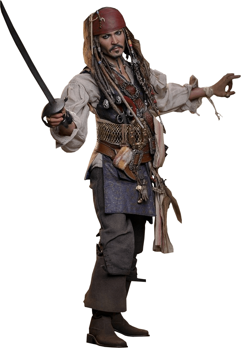 Pirates of the Caribbean: Dead Men Tell No Tales - Jack Sparrow 1:6 Scale Collectable Figure