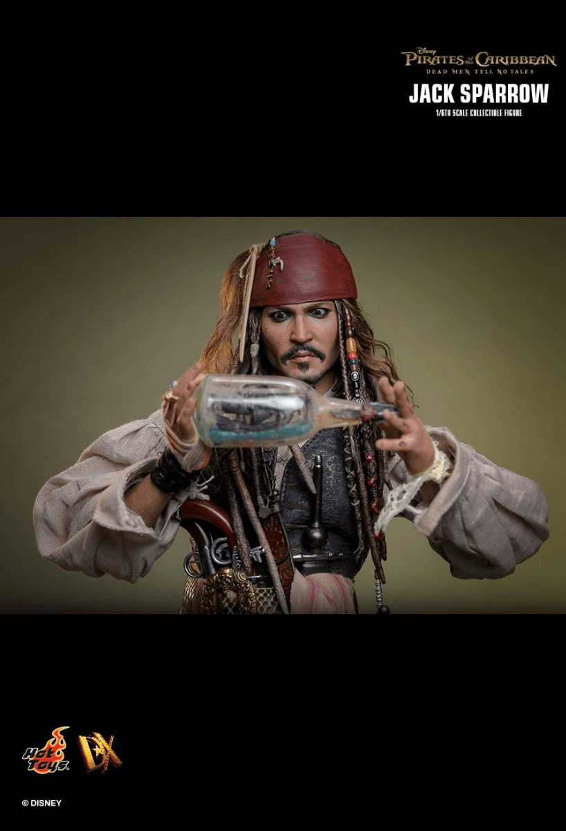 HOTDX37 Pirates of the Caribbean: Dead Men Tell No Tales - Jack Sparrow 1:6 Scale Collectable Figure - Hot Toys - Titan Pop Culture