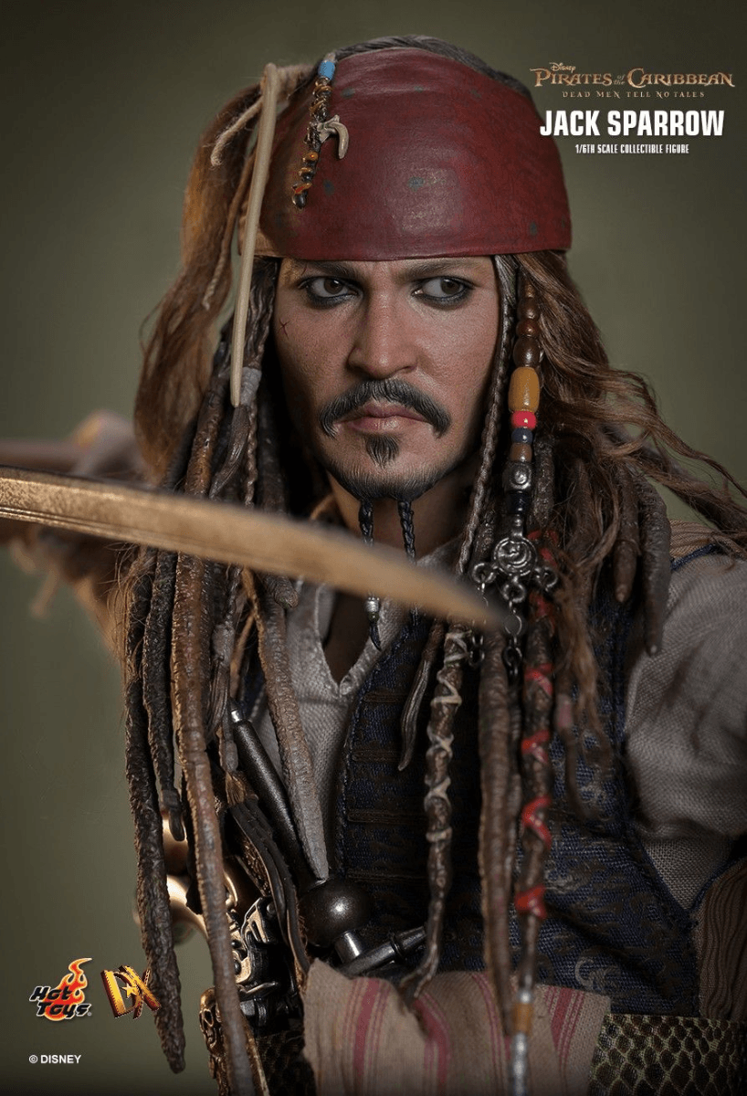 HOTDX37 Pirates of the Caribbean: Dead Men Tell No Tales - Jack Sparrow 1:6 Scale Collectable Figure - Hot Toys - Titan Pop Culture