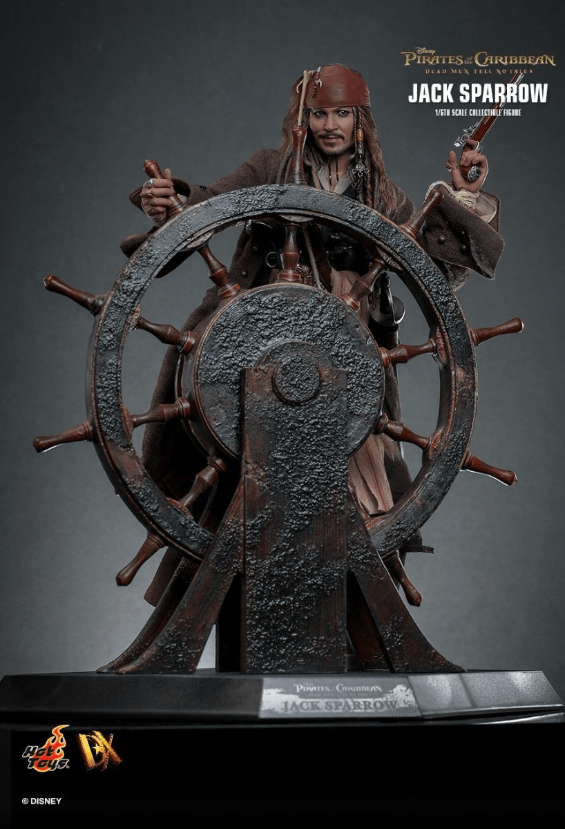 HOTDX37 Pirates of the Caribbean: Dead Men Tell No Tales - Jack Sparrow 1:6 Scale Collectable Figure - Hot Toys - Titan Pop Culture