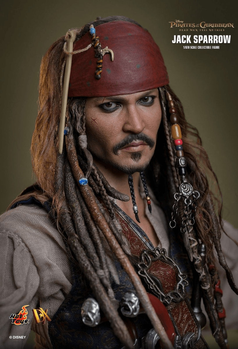 HOTDX37 Pirates of the Caribbean: Dead Men Tell No Tales - Jack Sparrow 1:6 Scale Collectable Figure - Hot Toys - Titan Pop Culture