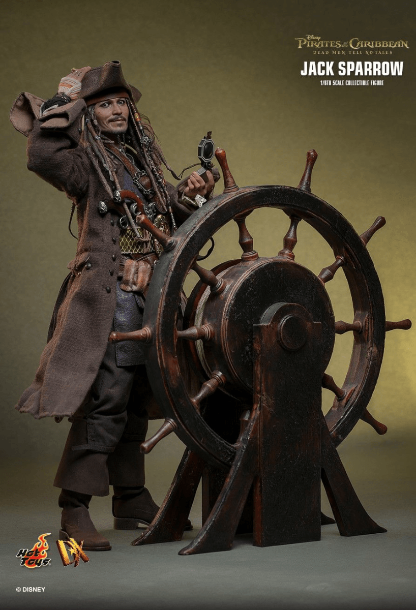 HOTDX37 Pirates of the Caribbean: Dead Men Tell No Tales - Jack Sparrow 1:6 Scale Collectable Figure - Hot Toys - Titan Pop Culture