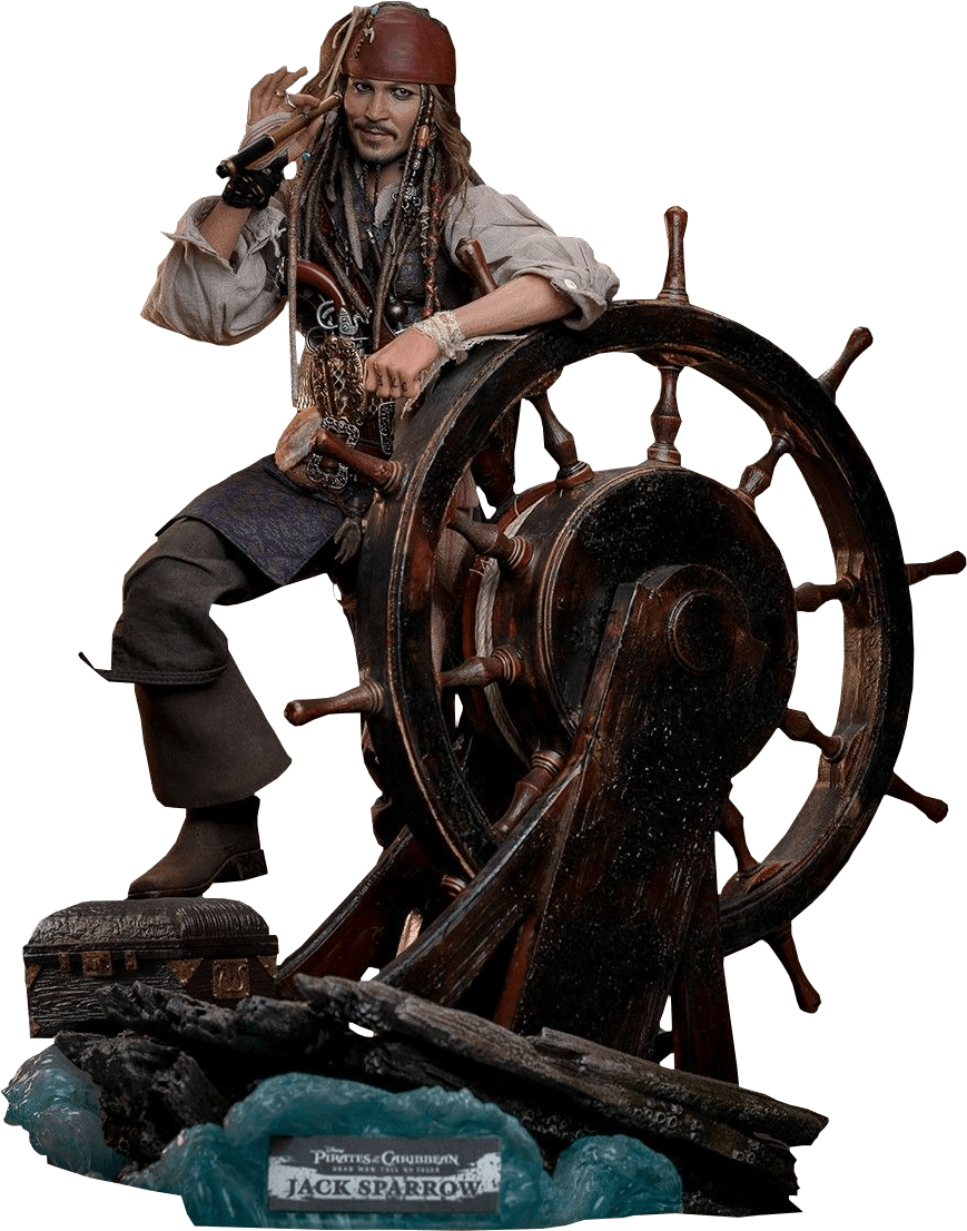 HOTDX38 Pirates of the Caribbean - Jack Sparrow Deluxe 1:6 Scale Collectable Action Figure - Hot Toys - Titan Pop Culture