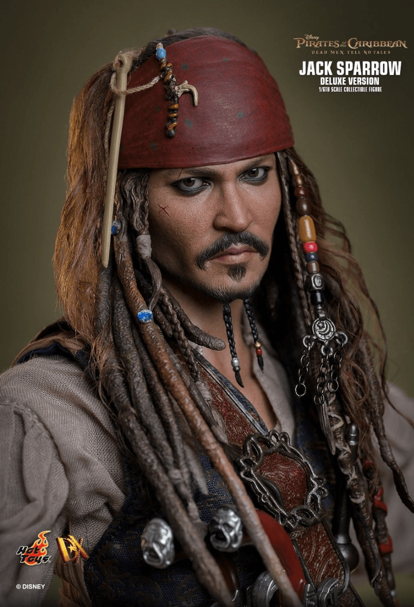 HOTDX38 Pirates of the Caribbean - Jack Sparrow Deluxe 1:6 Scale Collectable Action Figure - Hot Toys - Titan Pop Culture