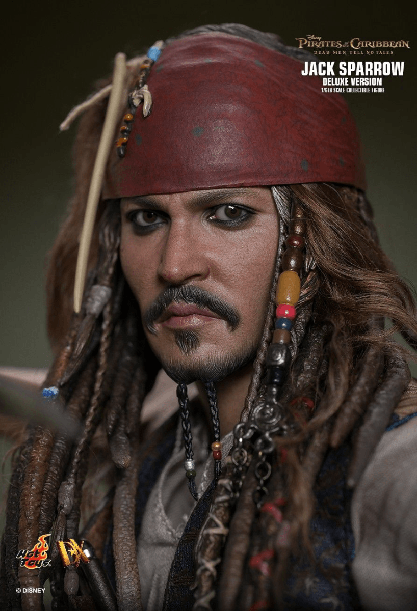 HOTDX38 Pirates of the Caribbean - Jack Sparrow Deluxe 1:6 Scale Collectable Action Figure - Hot Toys - Titan Pop Culture