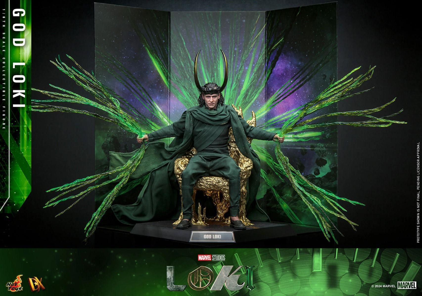 HOTDX40 Loki (TV) - God Loki 1:6 Scale Collectable Action Figure - Hot Toys - Titan Pop Culture