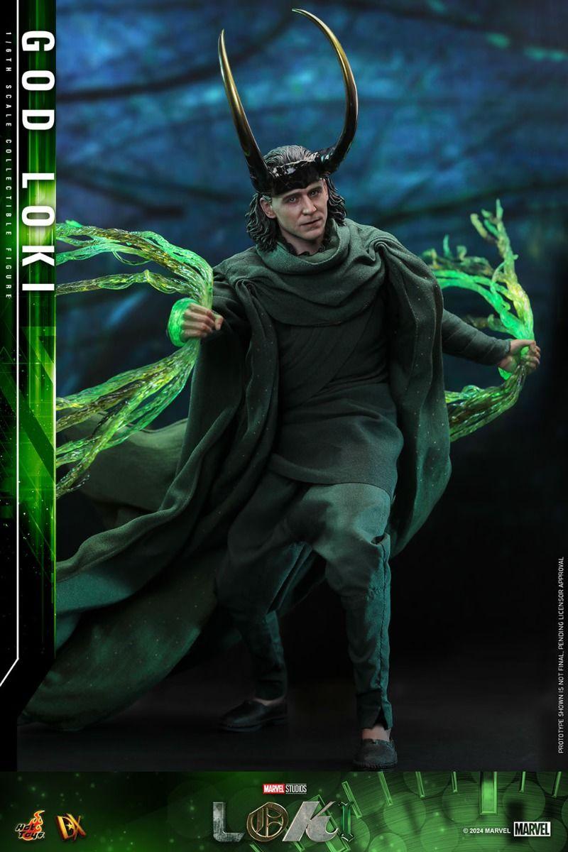 HOTDX40 Loki (TV) - God Loki 1:6 Scale Collectable Action Figure - Hot Toys - Titan Pop Culture