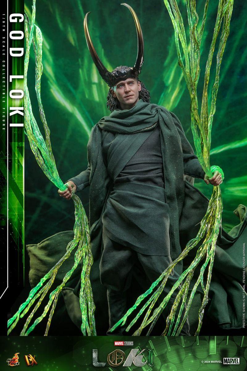 HOTDX40 Loki (TV) - God Loki 1:6 Scale Collectable Action Figure - Hot Toys - Titan Pop Culture