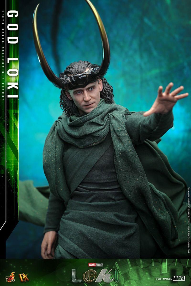 HOTDX40 Loki (TV) - God Loki 1:6 Scale Collectable Action Figure - Hot Toys - Titan Pop Culture