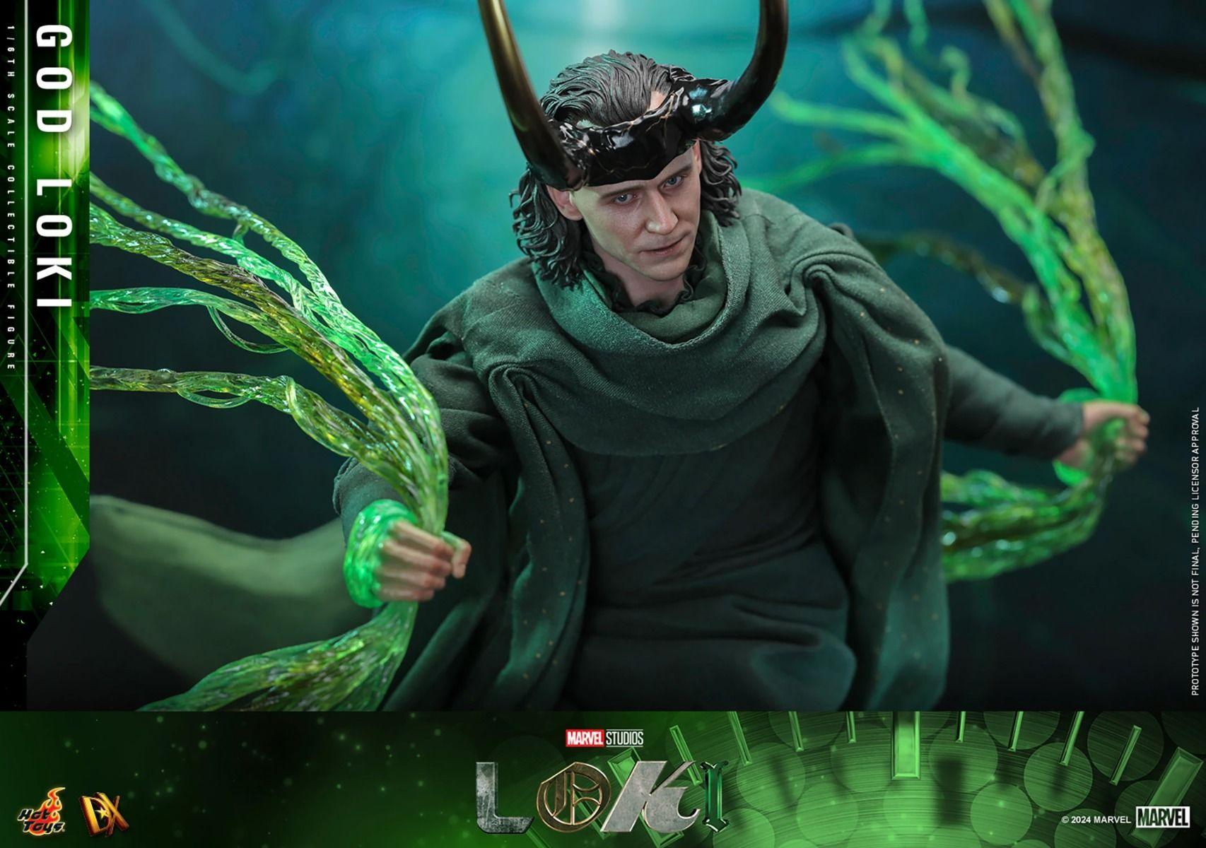 HOTDX40 Loki (TV) - God Loki 1:6 Scale Collectable Action Figure - Hot Toys - Titan Pop Culture