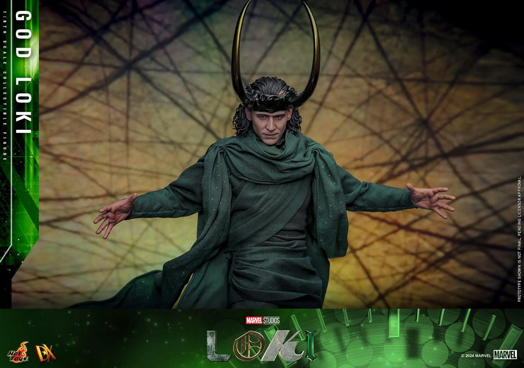 HOTDX40 Loki (TV) - God Loki 1:6 Scale Collectable Action Figure - Hot Toys - Titan Pop Culture