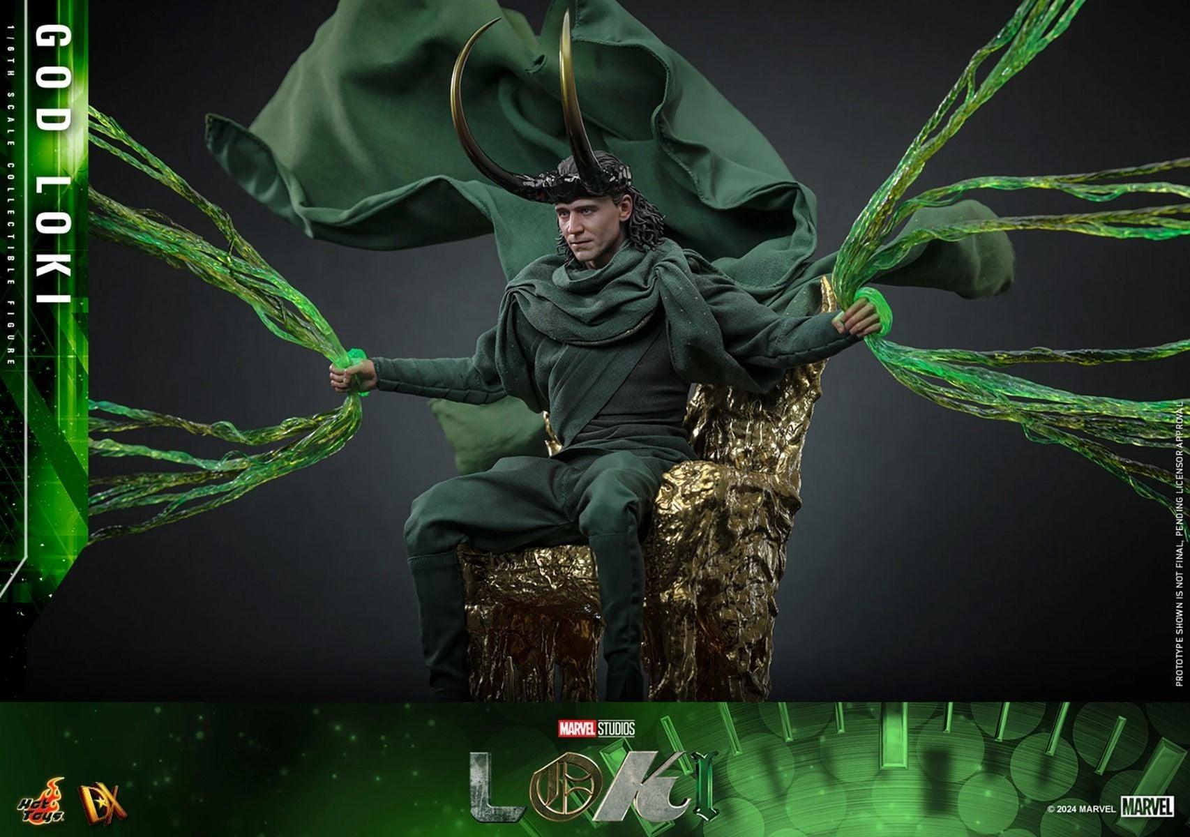 HOTDX40 Loki (TV) - God Loki 1:6 Scale Collectable Action Figure - Hot Toys - Titan Pop Culture