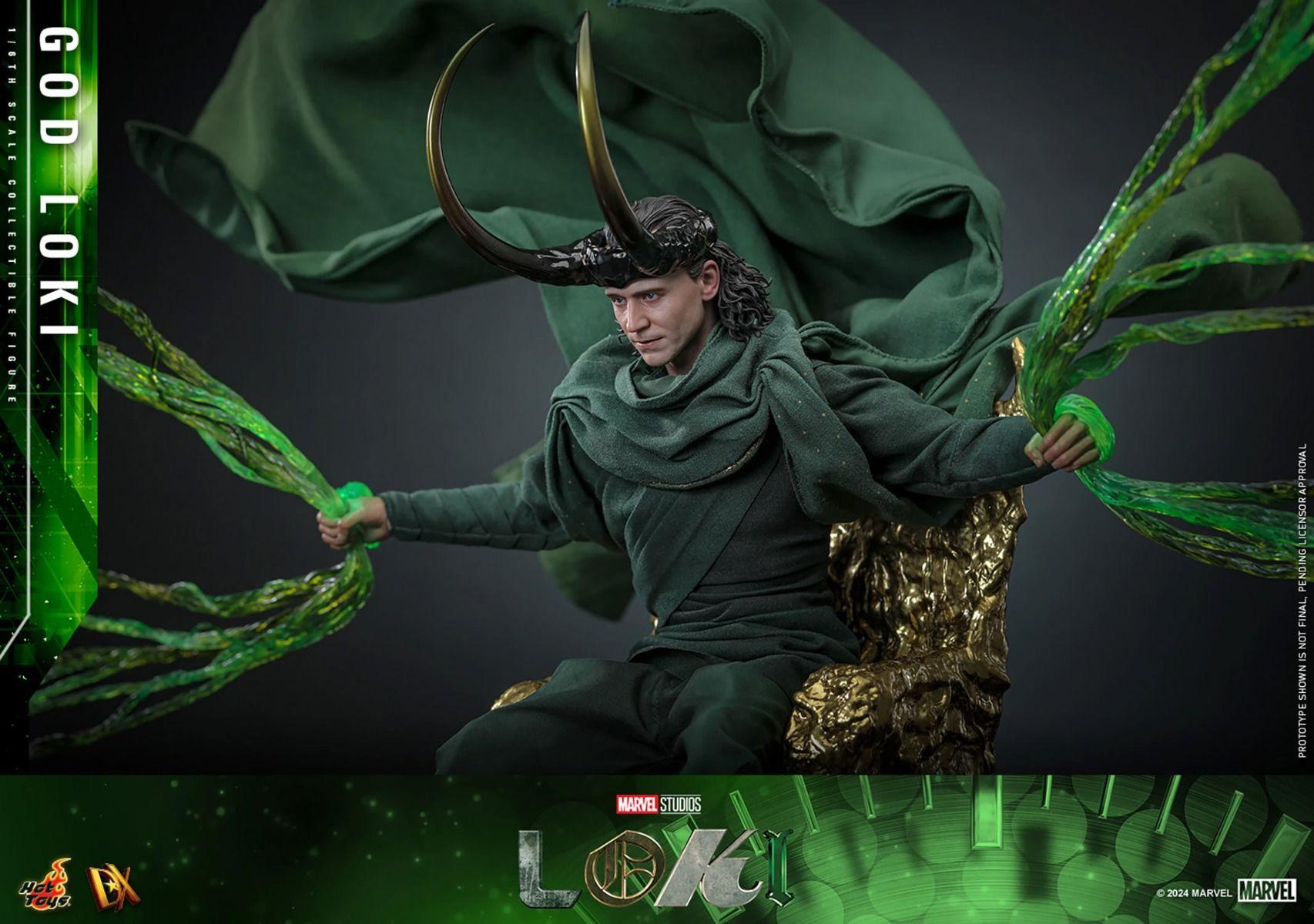 HOTDX40 Loki (TV) - God Loki 1:6 Scale Collectable Action Figure - Hot Toys - Titan Pop Culture