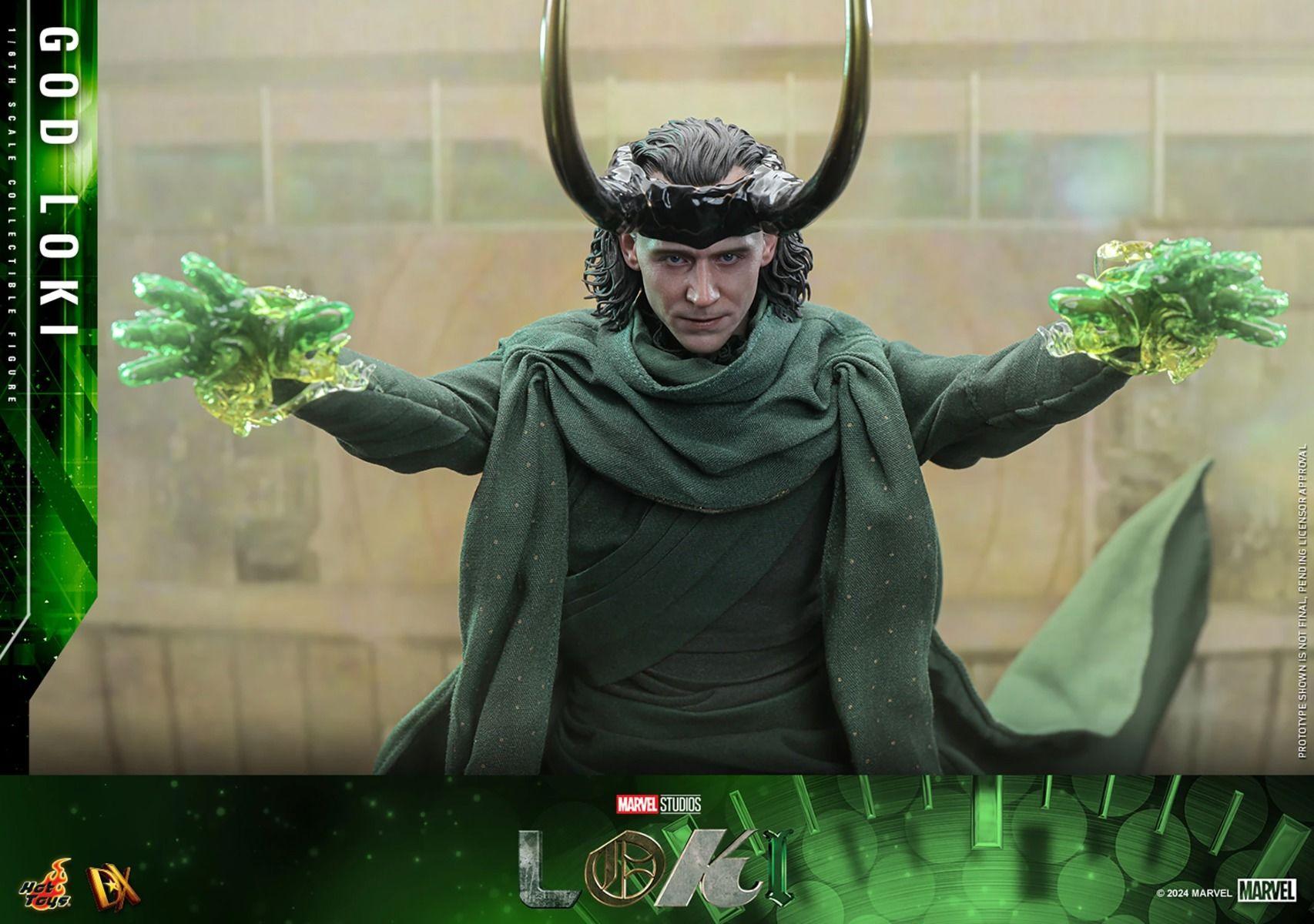 HOTDX40 Loki (TV) - God Loki 1:6 Scale Collectable Action Figure - Hot Toys - Titan Pop Culture