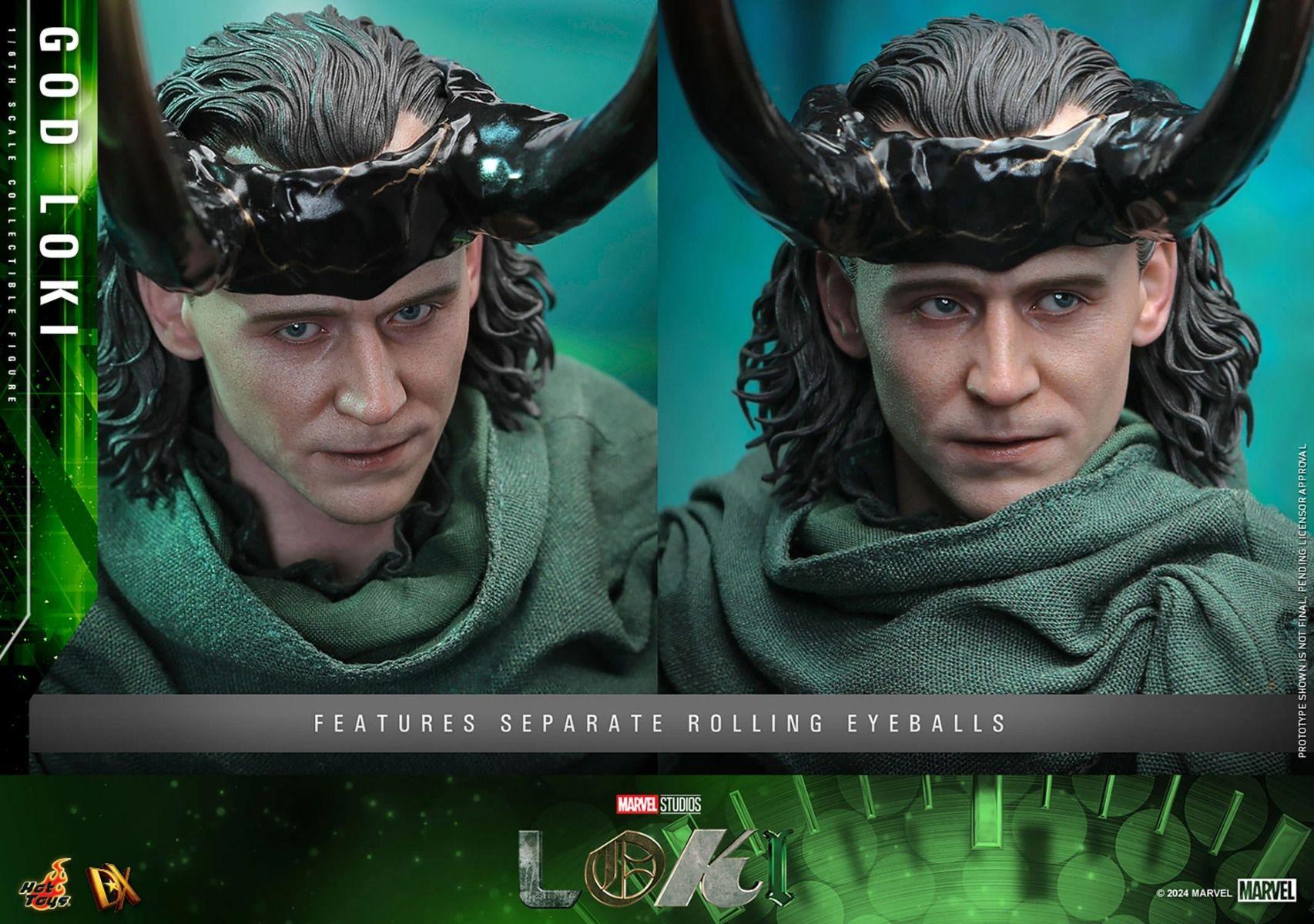 HOTDX40 Loki (TV) - God Loki 1:6 Scale Collectable Action Figure - Hot Toys - Titan Pop Culture