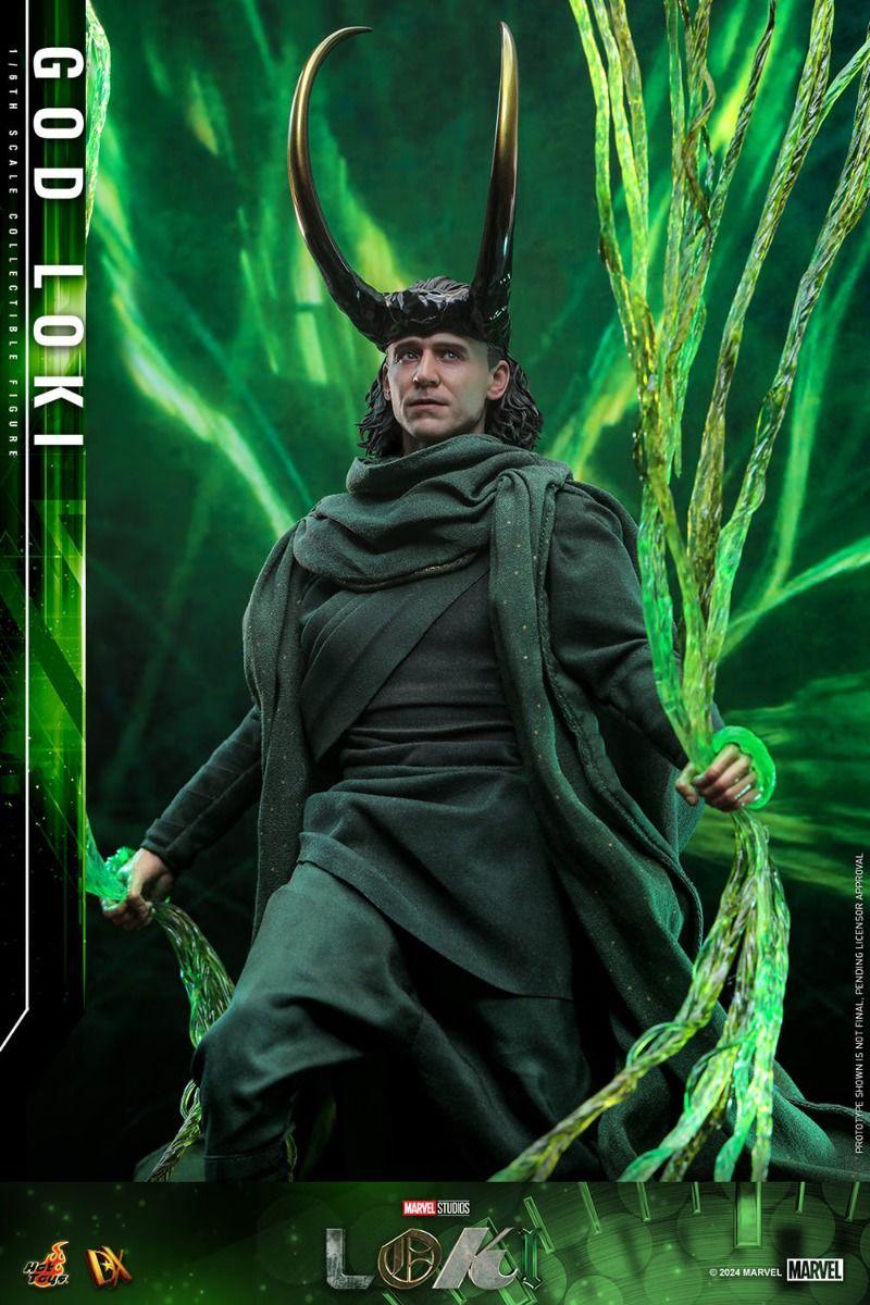 HOTDX40 Loki (TV) - God Loki 1:6 Scale Collectable Action Figure - Hot Toys - Titan Pop Culture