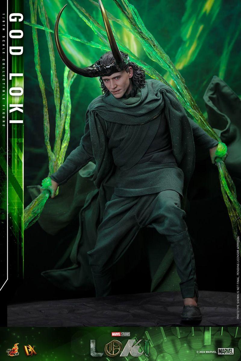 HOTDX40 Loki (TV) - God Loki 1:6 Scale Collectable Action Figure - Hot Toys - Titan Pop Culture