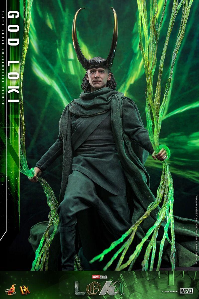 HOTDX40 Loki (TV) - God Loki 1:6 Scale Collectable Action Figure - Hot Toys - Titan Pop Culture