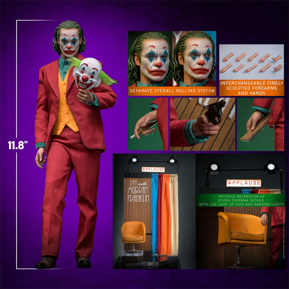 HOTDX42 The Joker - Joker 1:6 Scale Collectable Action Figure - Hot Toys - Titan Pop Culture