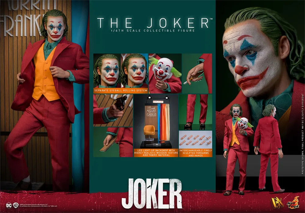 HOTDX42 The Joker - Joker 1:6 Scale Collectable Action Figure - Hot Toys - Titan Pop Culture