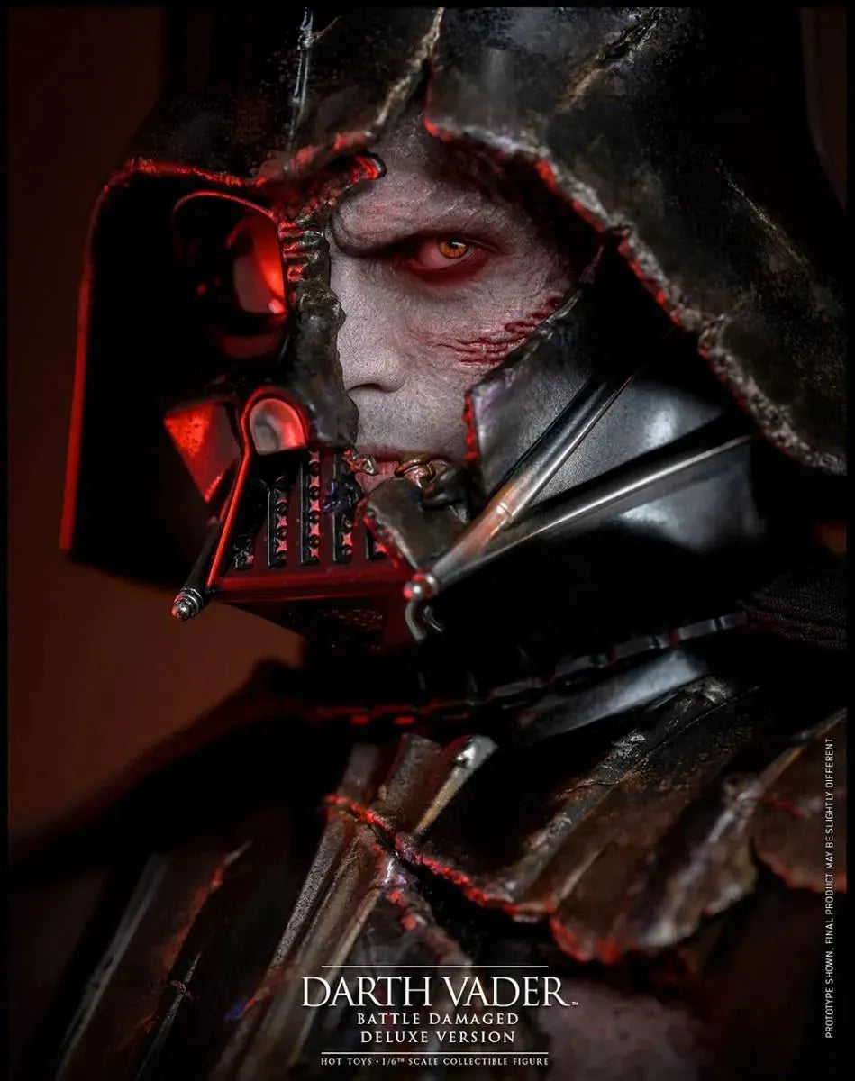 HOTDX45 Star Wars - Darth Vader (Battle Damaged) Deluxe 1:6 Scale Collectable Action Figure - Hot Toys - Titan Pop Culture