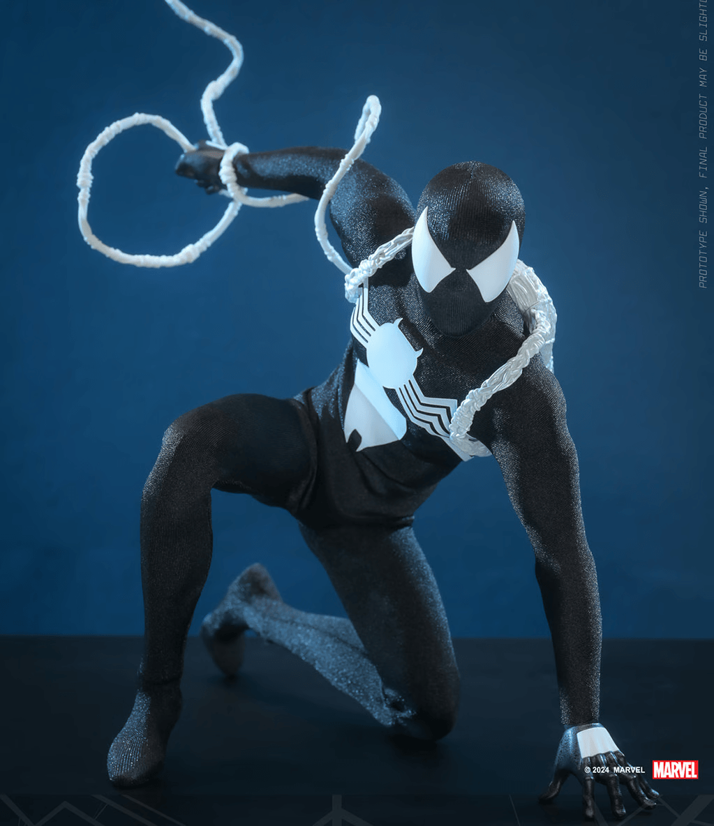 HOTHS04 Spider-Man - Symbiote Suit (Hono Studios) 1:6 Scale Collectable Action Figure - Sideshow Collectibles - Titan Pop Culture