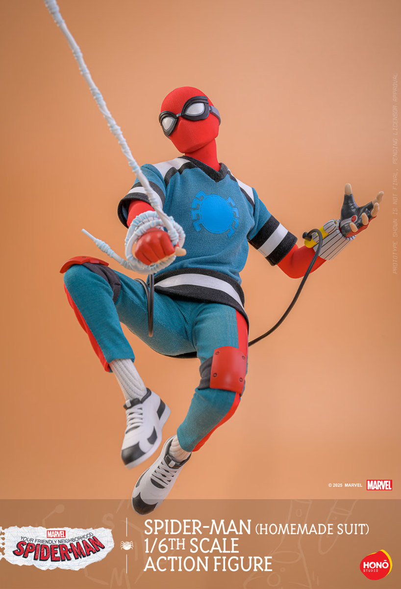 Your Friendly Neighborhood Spider-Man - Spider-Man Homemade Suit 1:6 Scale Action Figure