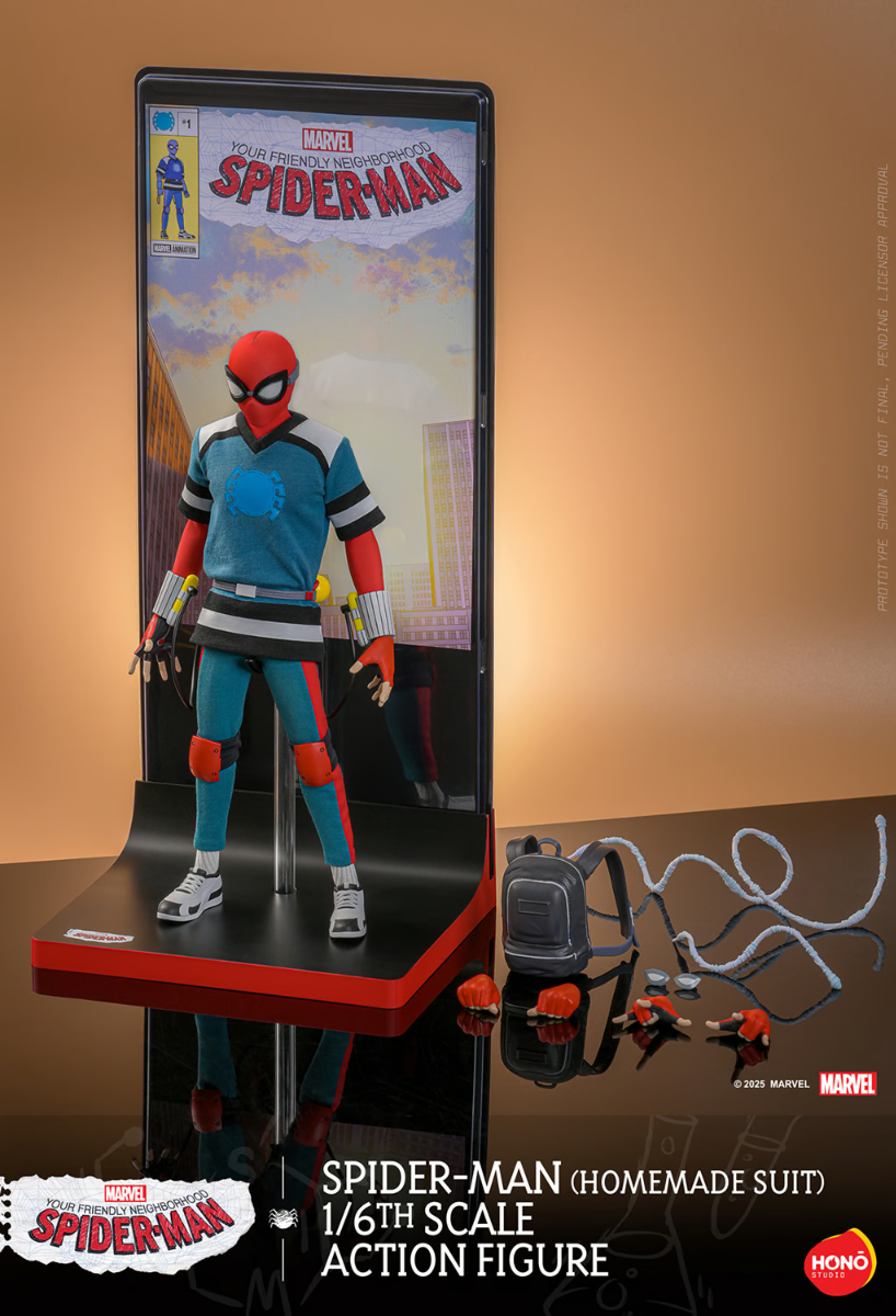 Your Friendly Neighborhood Spider-Man - Spider-Man Homemade Suit 1:6 Scale Action Figure
