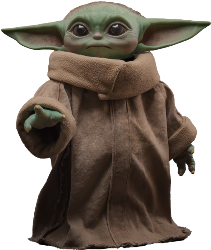 Star Wars: Mandalorian - Grogu Life-Size Collectable Action Figure