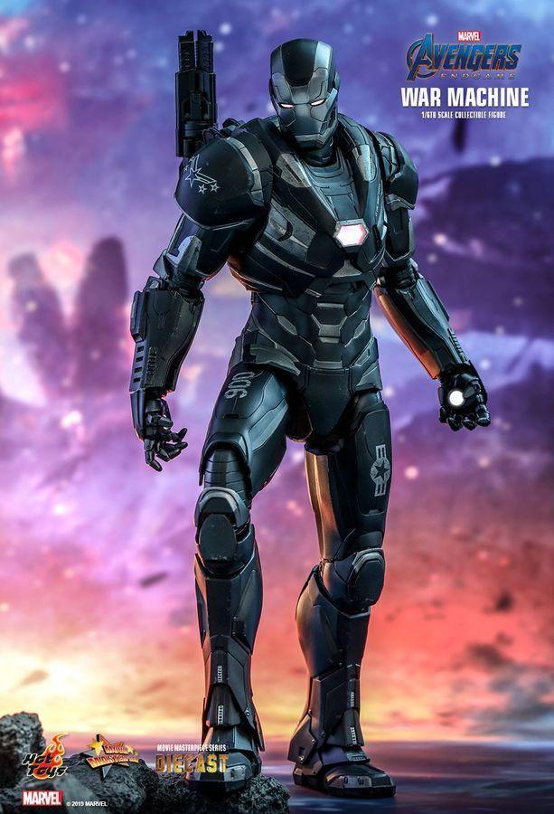 HOTMMS530D31 Avengers 4: Endgame - War Machine Diecast 12" Action Figure - Hot Toys - Titan Pop Culture
