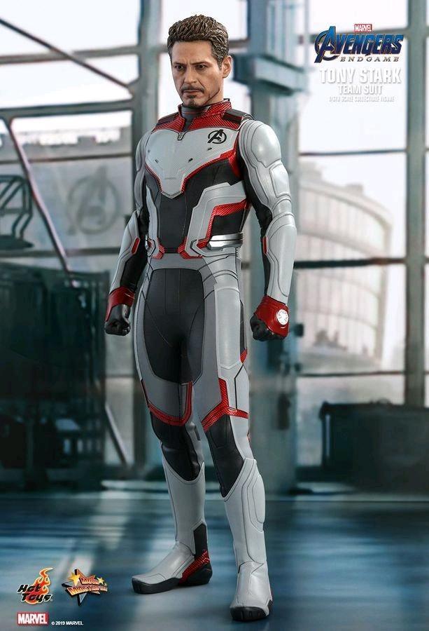 HOTMMS537 Avengers 4: Endgame - Tony Stark Team Suit 12" 1:6 Scale Action Figure - Hot Toys - Titan Pop Culture
